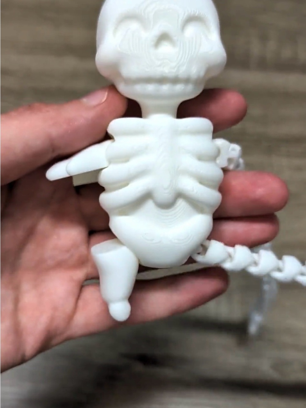 White Skeleton Action Figure Toy - Kids Toys
